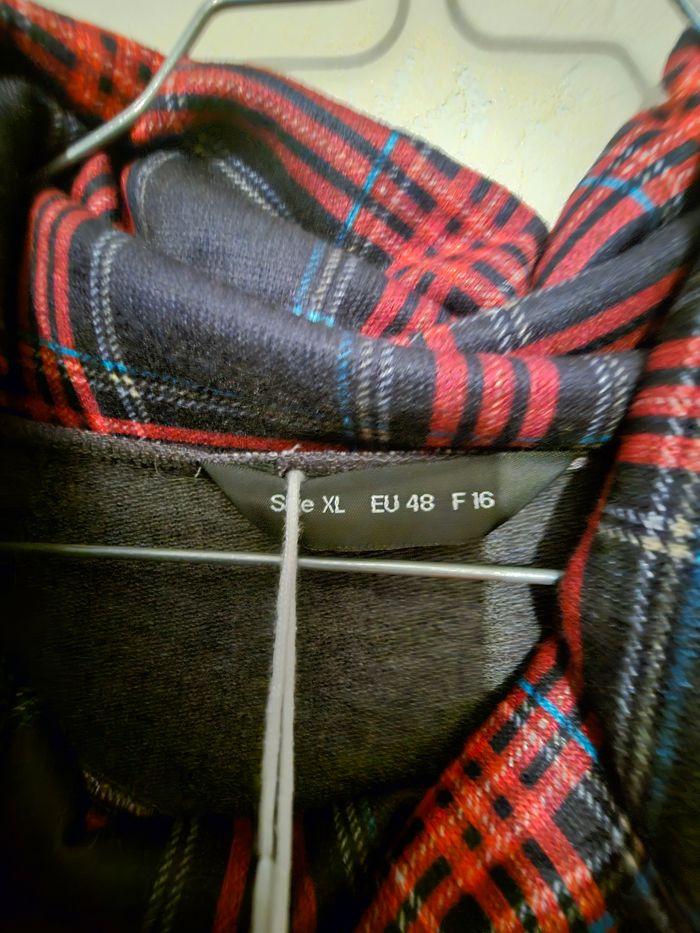 Jolie robe/tunique chaude et
confortable, style casual - esprit
tartan. - photo numéro 3