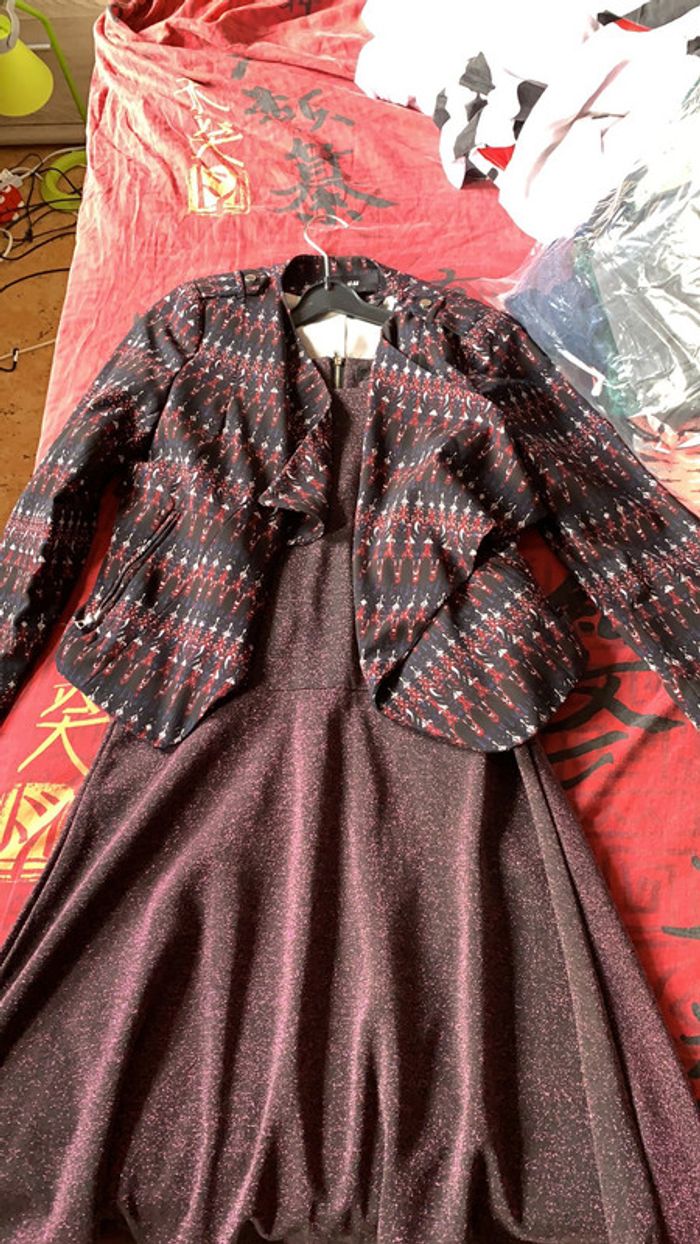 Robe et blazer taille 36/38 - photo numéro 2