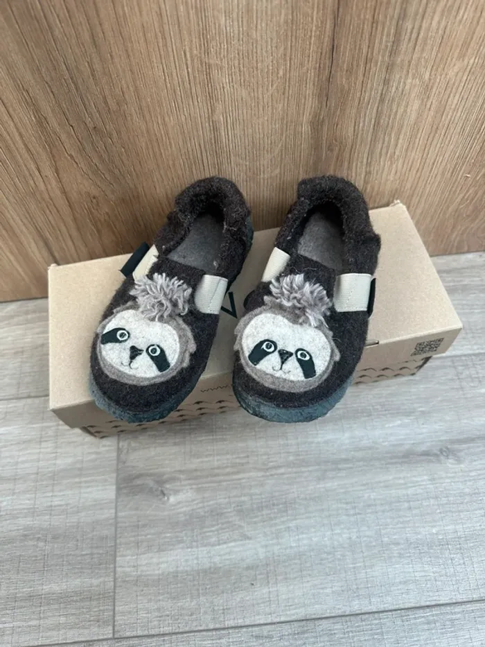 Chaussons Pantoufles ours Nanga 27 marron - photo numéro 3