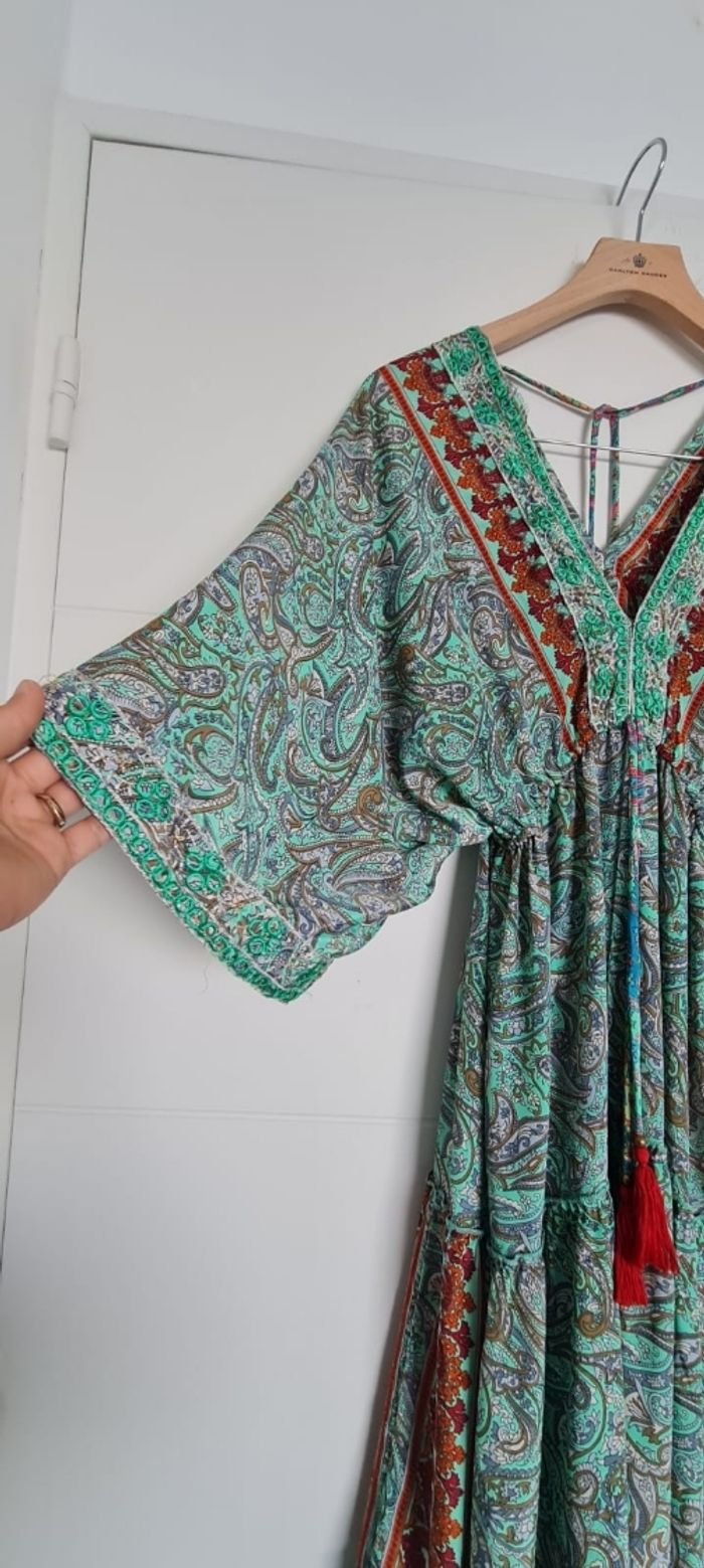 Robe d'été en soie indienne - photo numéro 3