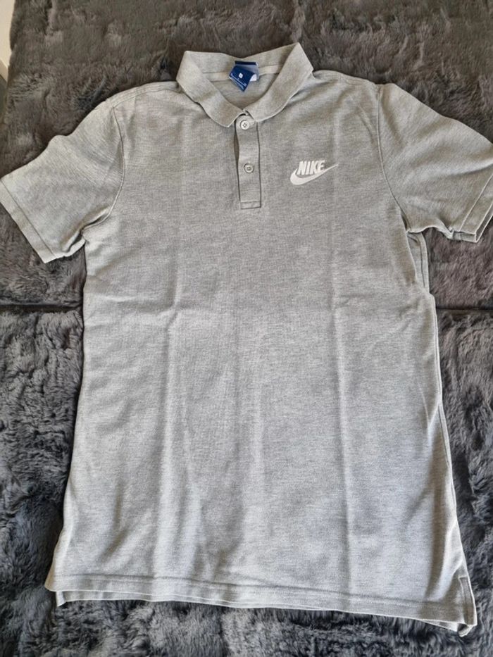 Polo manches courtes Nike Gris, S Hommes - photo numéro 2