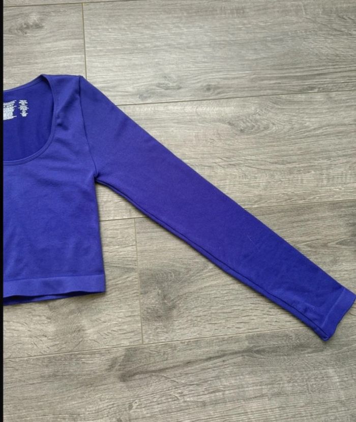 Crop top sport violet XS Primark - photo numéro 5