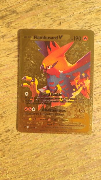 Carte flambusard or