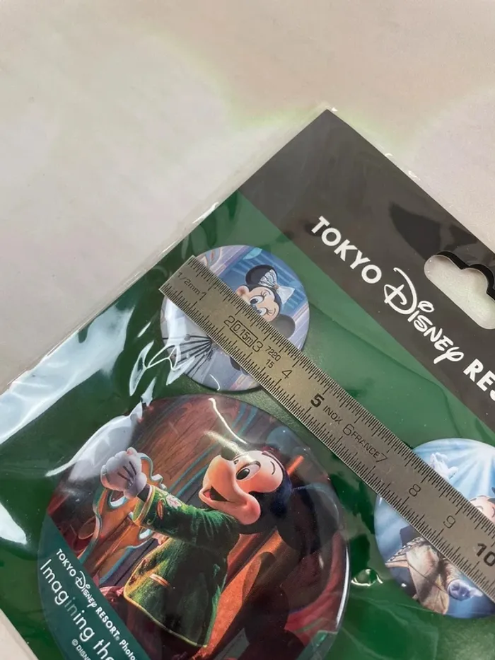 Lot de 3 badges collector Disney - Tokyo Disney Resort - photo numéro 6