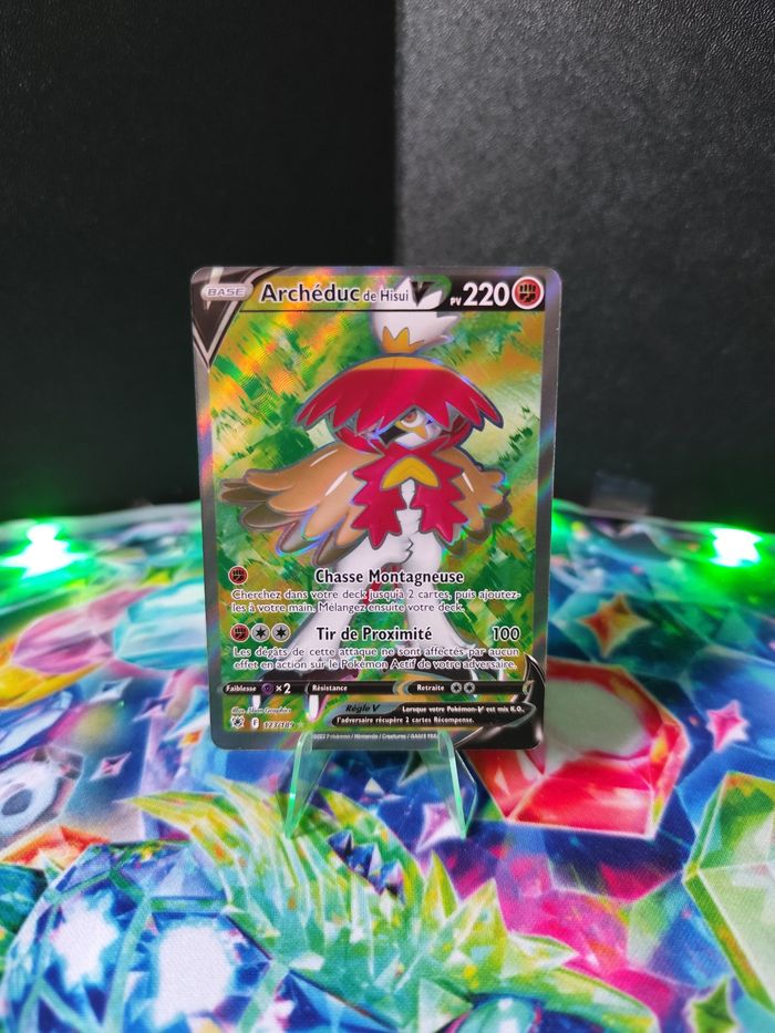 Carte pokémon neuve 🇨🇵 Archeduc V 173/169 Astre radieux - photo numéro 2