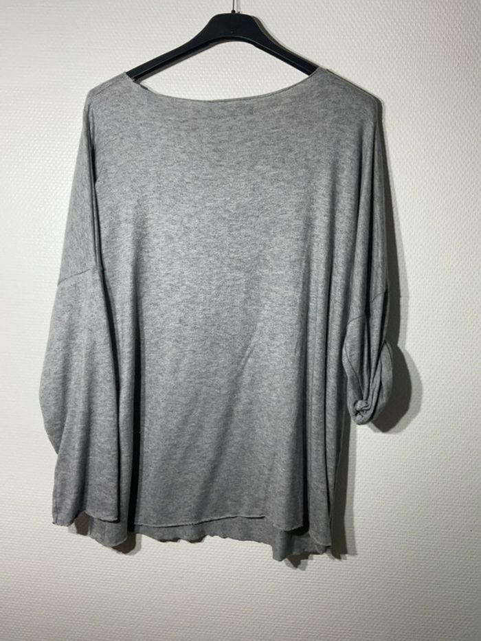 Pull « étoiles » femme taille unique (38-46)- just me- neuf avec étiquette - photo numéro 3