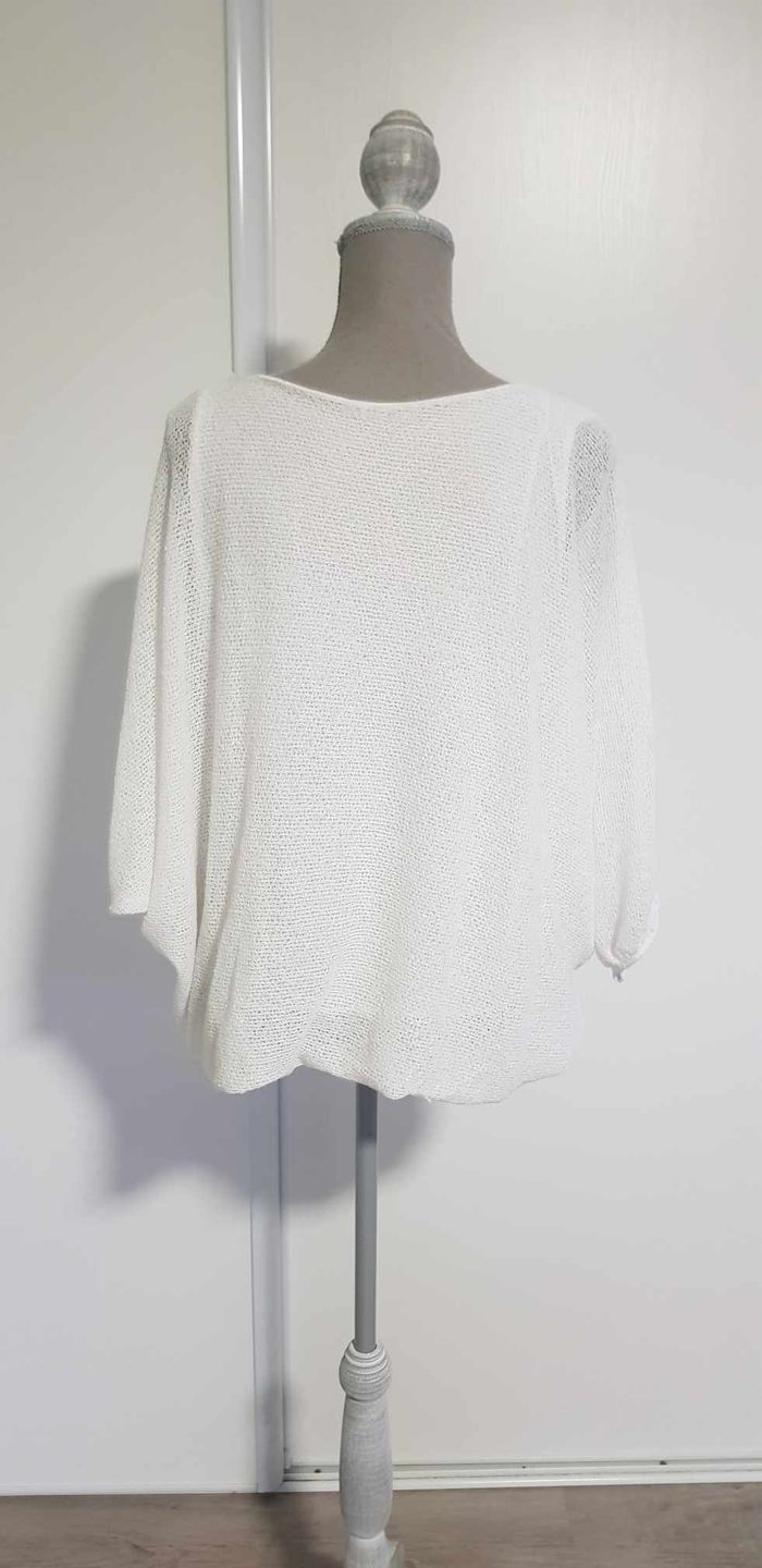Pull en maille manches chauve souris - photo numéro 3
