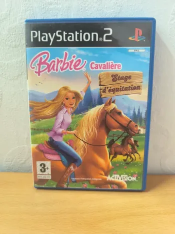 Barbie cavalière stage d'équitation - PS2