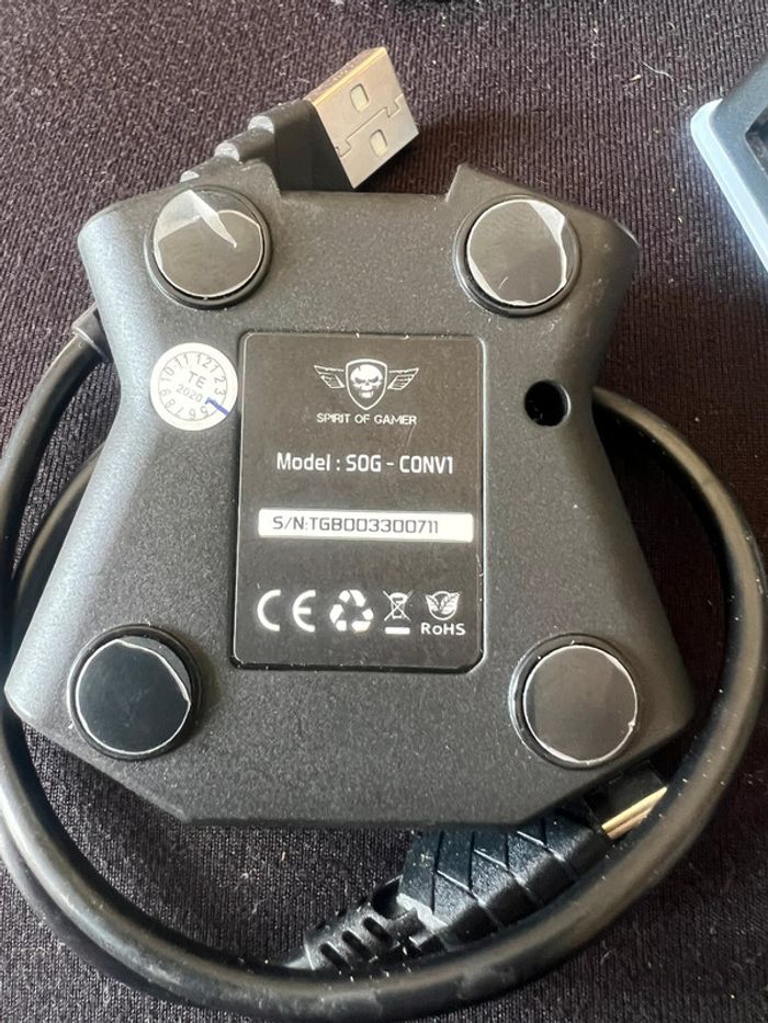 Lot de 3 convertisseur clavier souris pour consoles - photo numéro 2