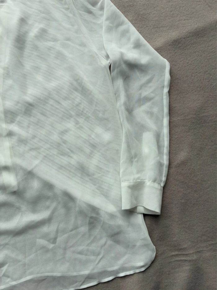 Chemise femme transparente blanche Sandro taille 1 en parfait état - photo numéro 16