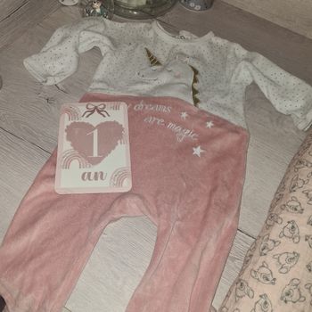 Pyjama velours 12 mois gémo