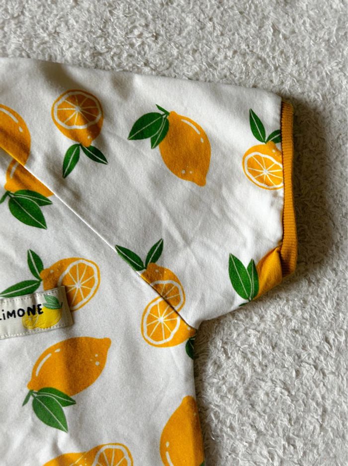 T-shirt créatrice imprimé citron 8 ans - photo numéro 6
