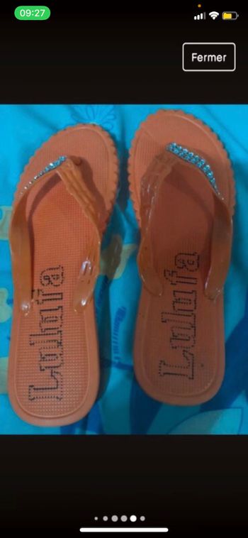 Tong confortable bonne qualité Neuf taille 39