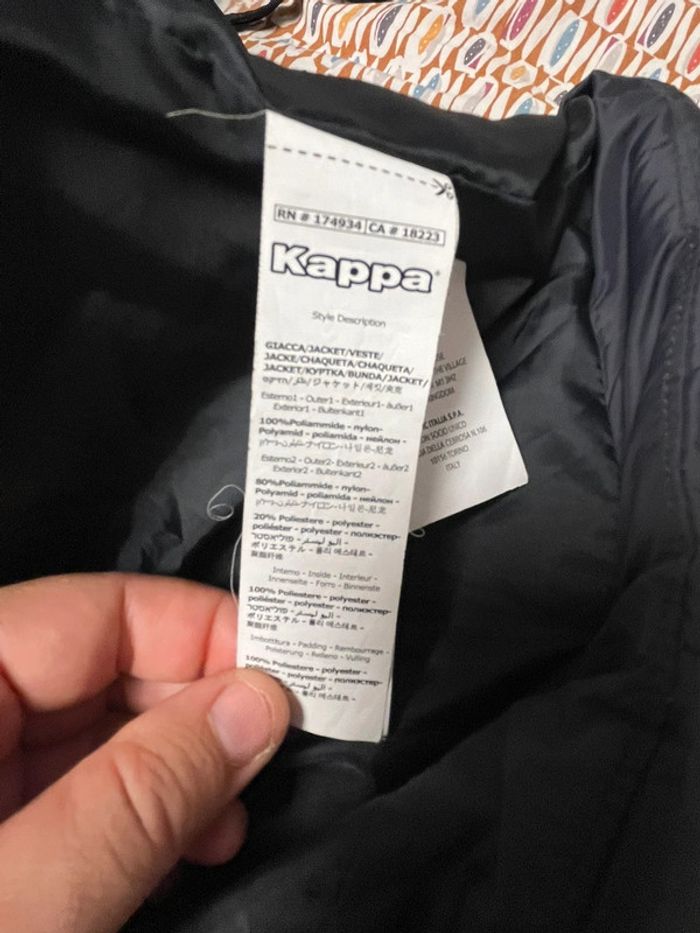 Doudoune capuche homme kappa - photo numéro 11