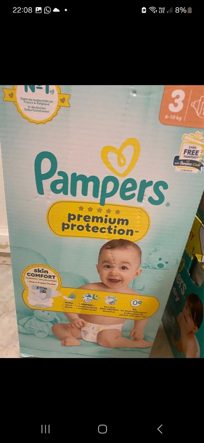 Mega pack pampers premium