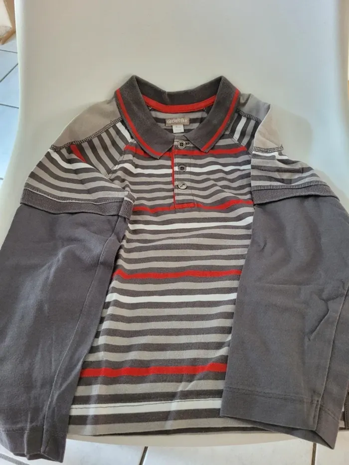 Lot tee-shirts manches longues garçon Orchestra