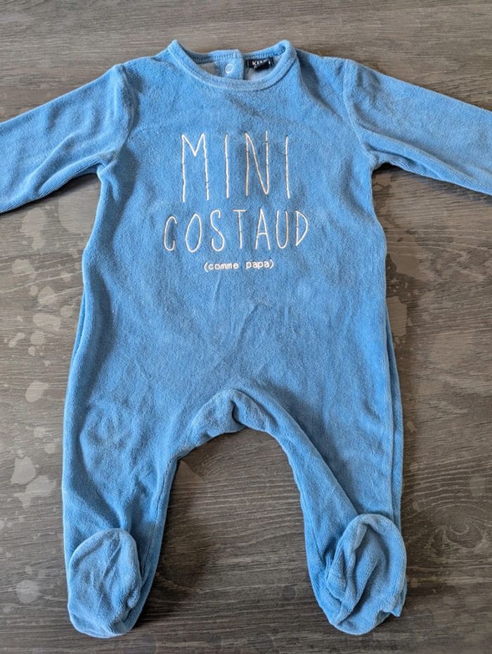 Pyjama mini costaud comme papa