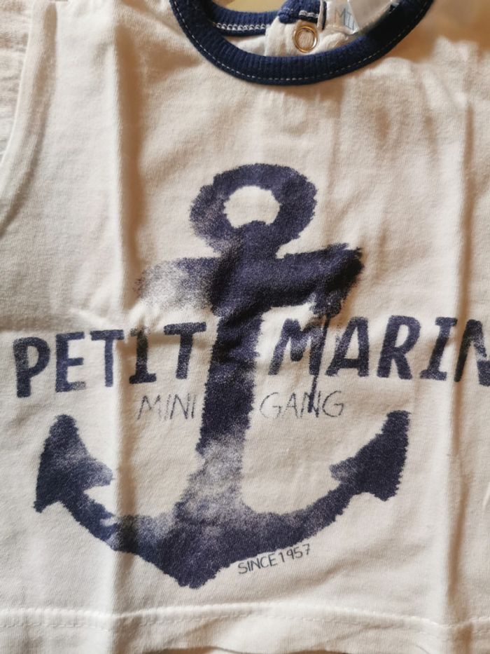 lot de 2 t-shirts taille 3 mois - photo numéro 5