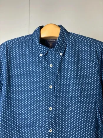 Chemise vintage à manches longues rétro des années 90 | Style oversize unisexe