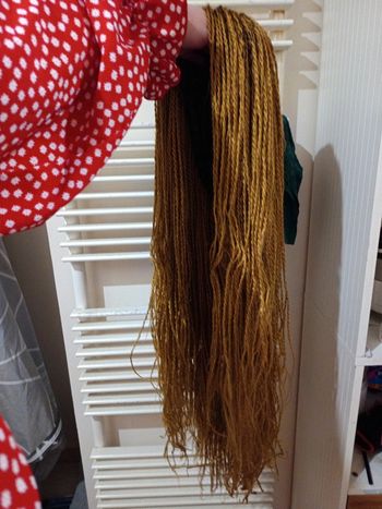 Magnifique perruque tresse tbe