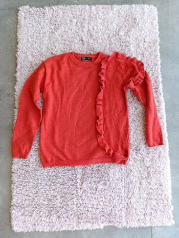 Pull fil brillant
