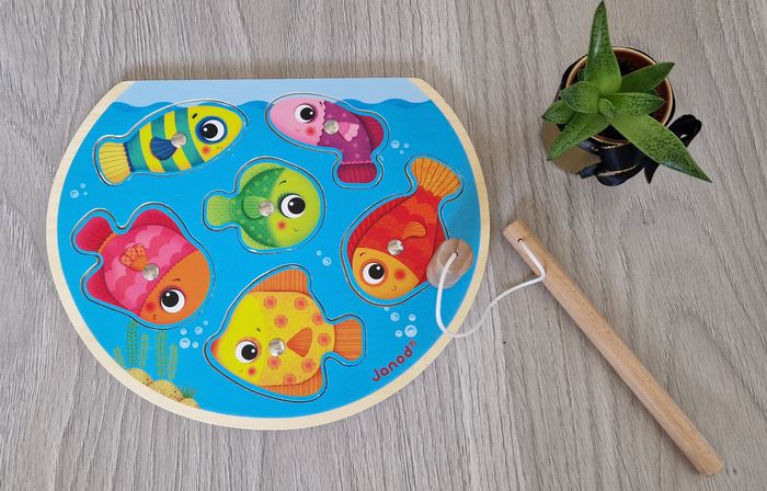 Puzzle Speedy Fish en bois - Janod