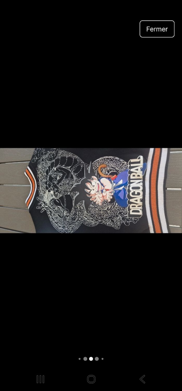 Veste dragon ball z - photo numéro 4