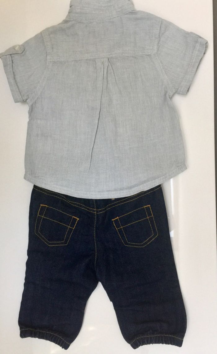 Chemise + jeans - photo numéro 2