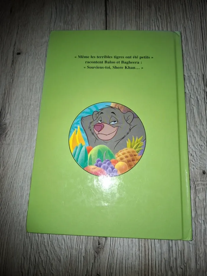 Livre le livre de la jungle  souvenirs d'enfants - photo numéro 2