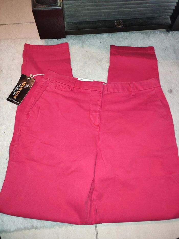 Pantalon Chino rouge - photo numéro 4