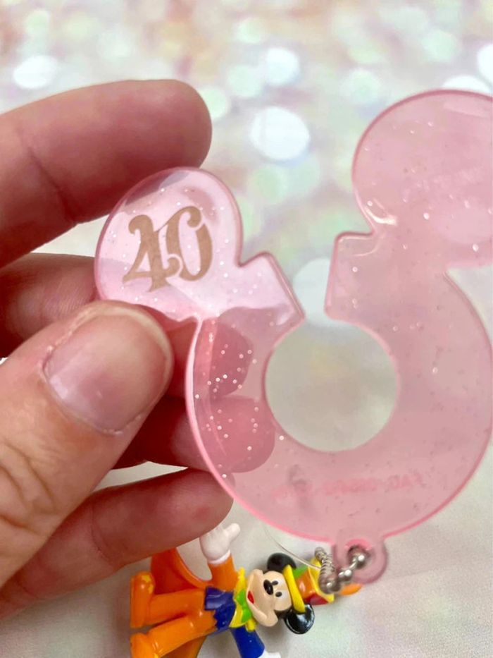 Porte clé charm disney - Tokyo Disneyland 40th anniversary - photo numéro 8