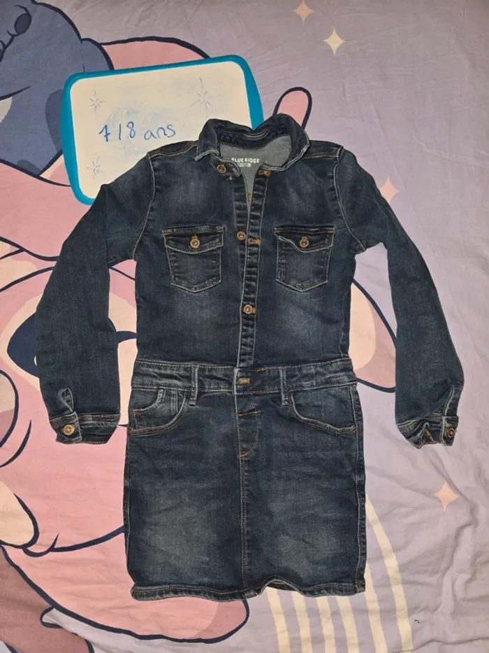 Robe en jeans