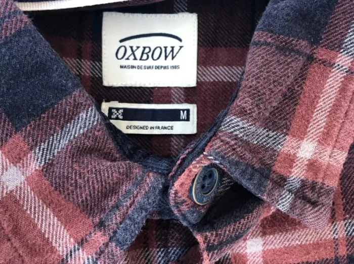 Lumberjack shirt Oxbow mens size Medium - photo numéro 8