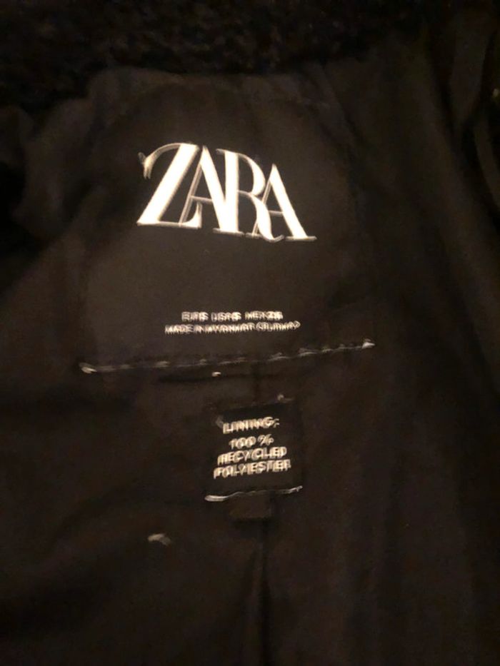 Manteau veste chaude Zara - photo numéro 5