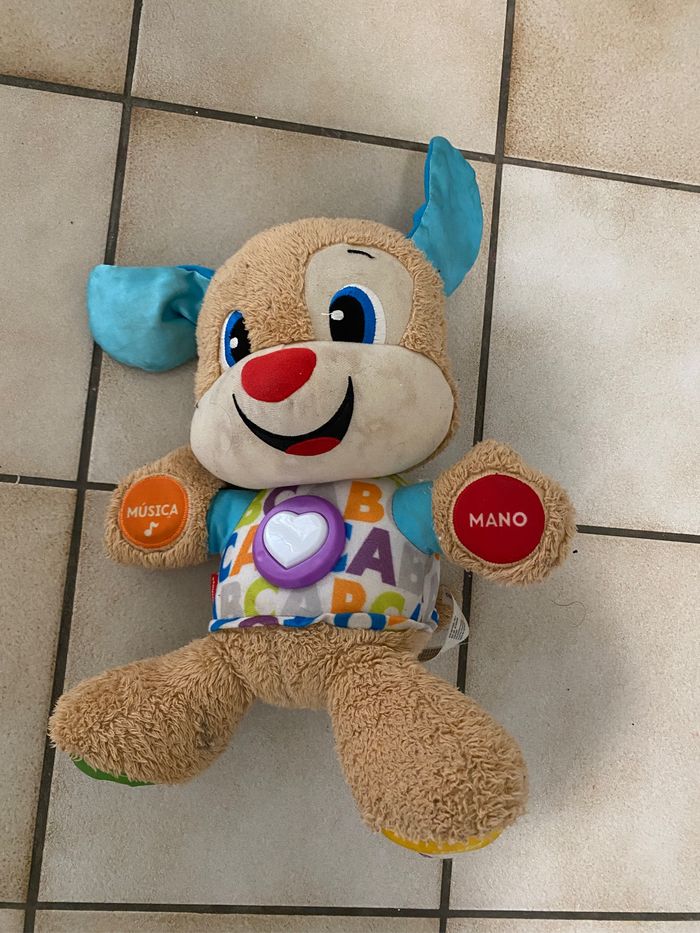 Chien peluche espagnol