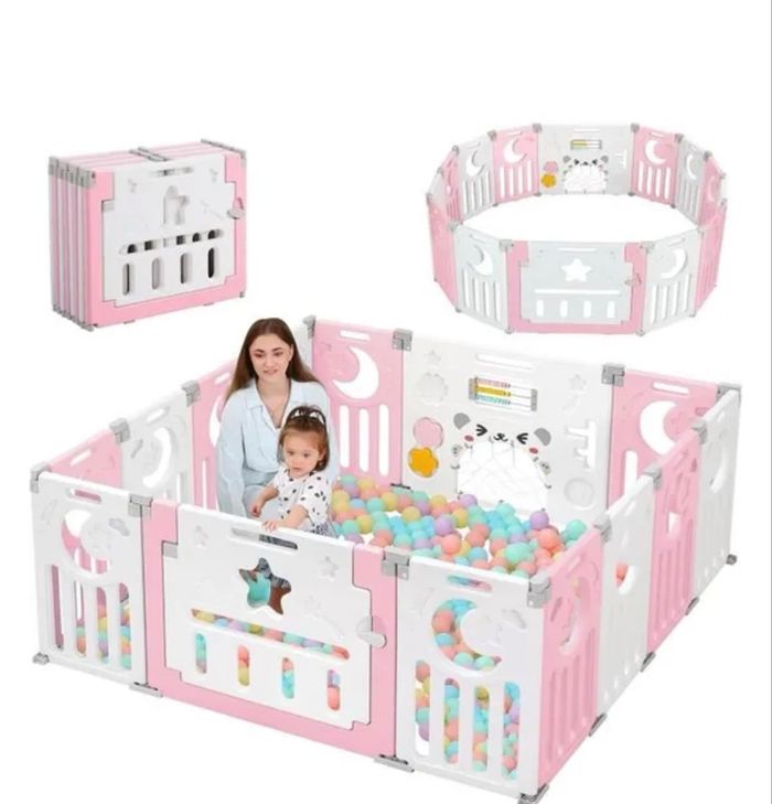 🍼 Parc pour bébé modulable – Sécurisé, pratique et adaptable ! 🍼 - photo numéro 6