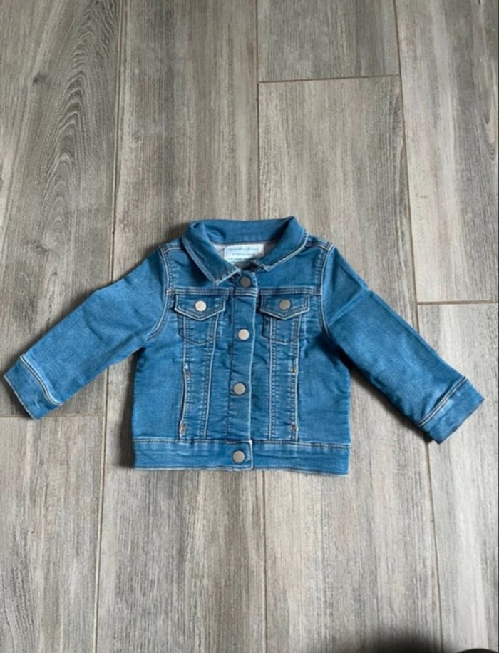 Veste en jean 9-12 mois bébé fille Primark