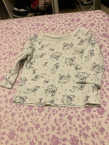 T shirt manches longues et 3/6 mois