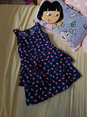 Robe champignons à volants