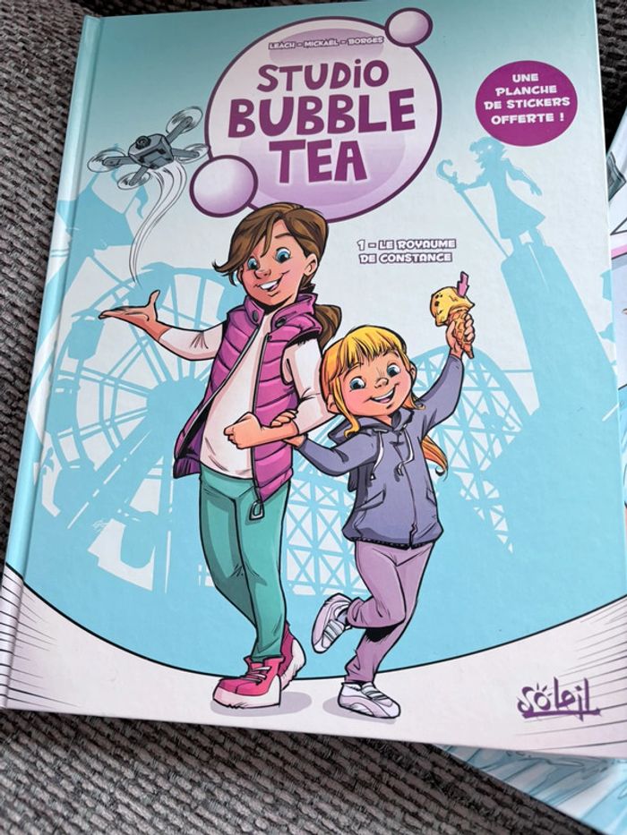 Lot 2 bandes dessinées studio bubble tea - photo numéro 2
