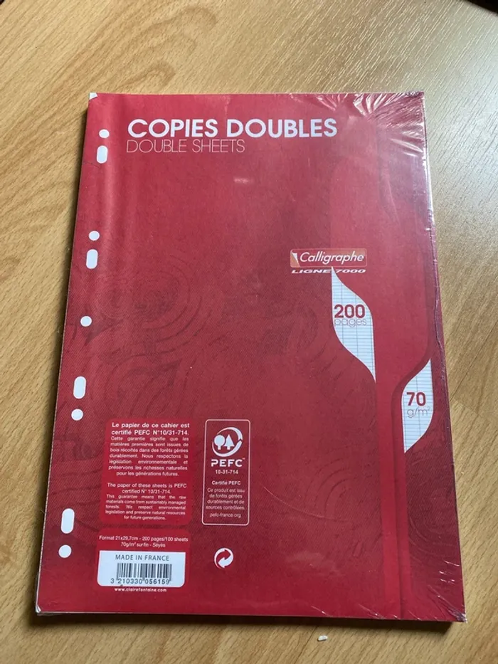 Copies doubles