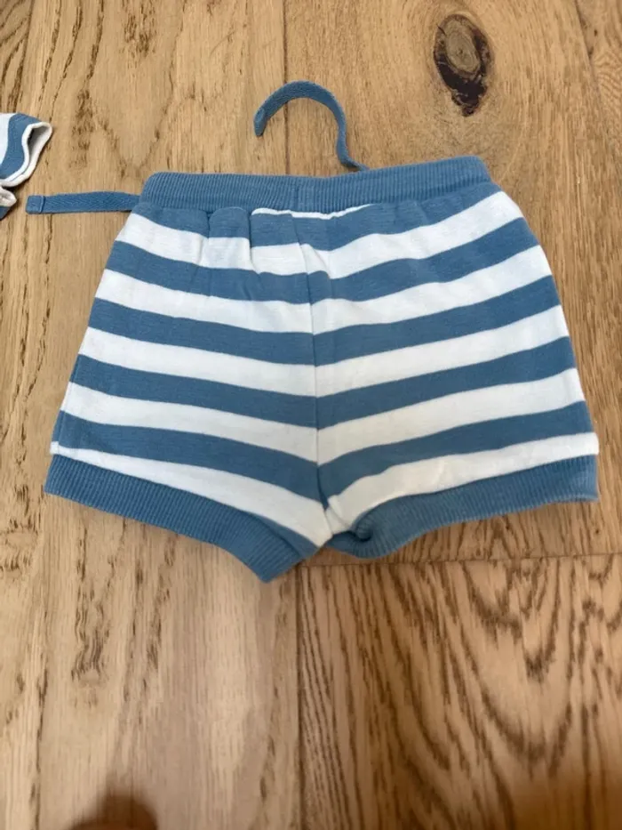 ensemble body et short bout’chou 3 mois - photo numéro 5