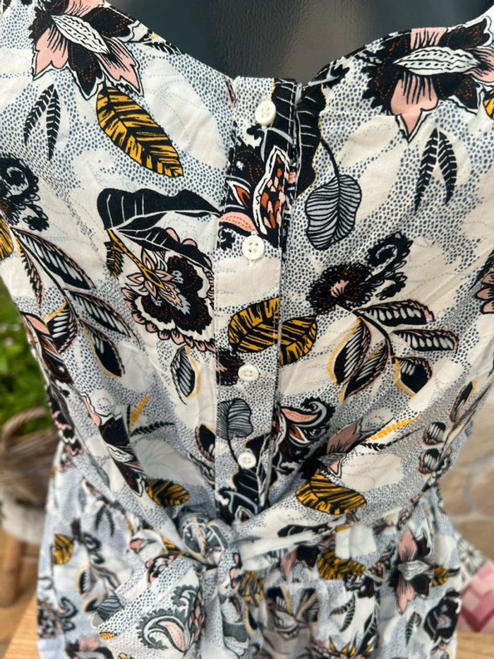 Combishort combinaison d’été gemo à bretelles motif africain wax - photo numéro 7