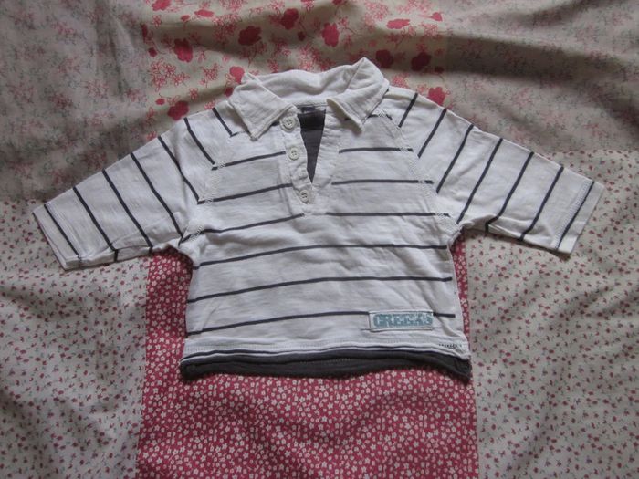 T-Shirt manches longues écru 6 mois