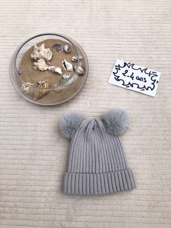 Bonnet avec pompons - 2/4 ans - Primark