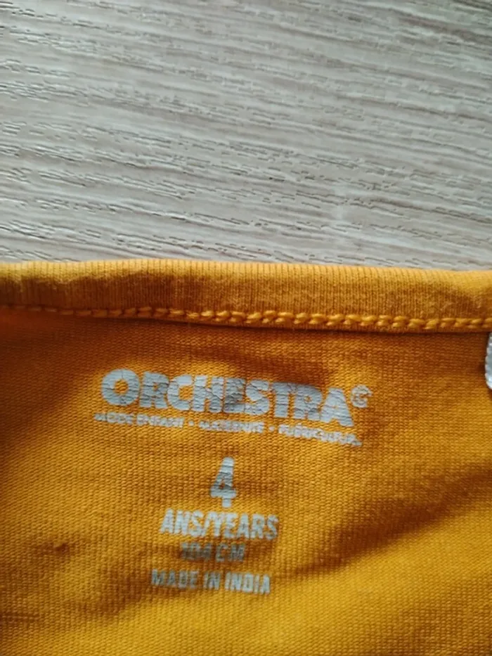 Tee shirt Orchestra 4 ans - photo numéro 3