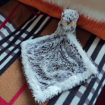 Doudou plat marmotte 