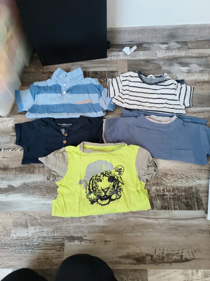 5 tee shirts 4 ans