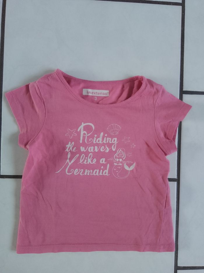 Tee shirt fille 3 ans