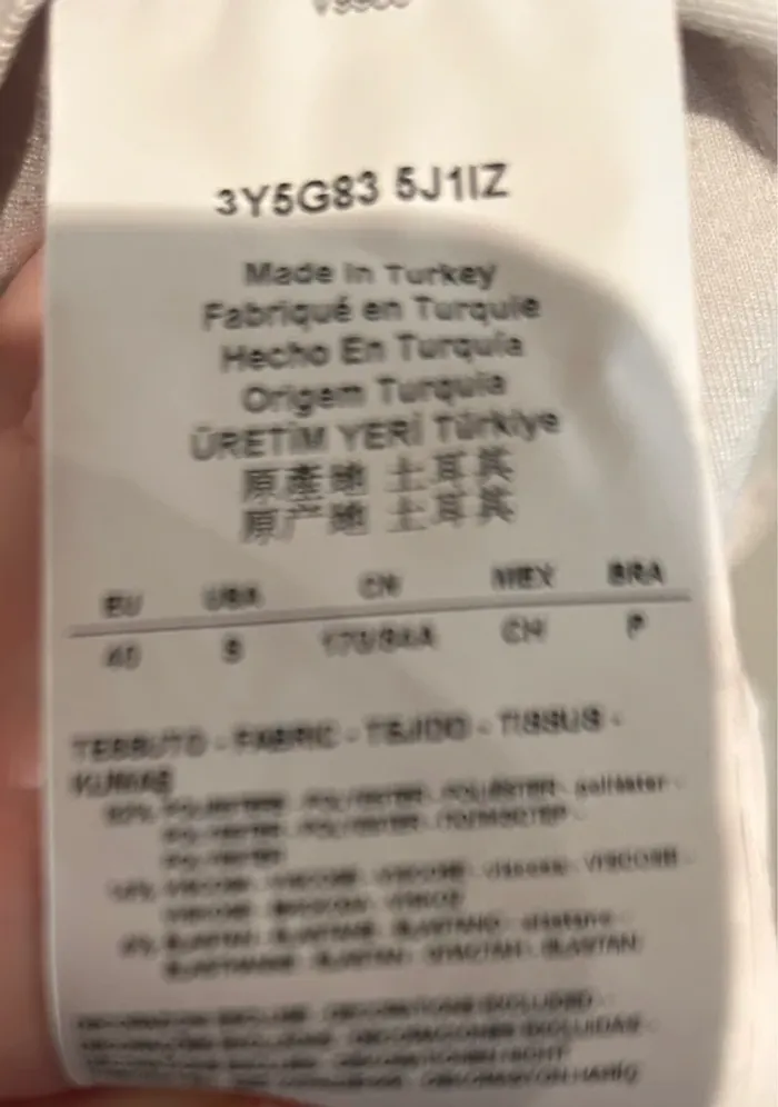 Veste blanche armani jeans - photo numéro 4